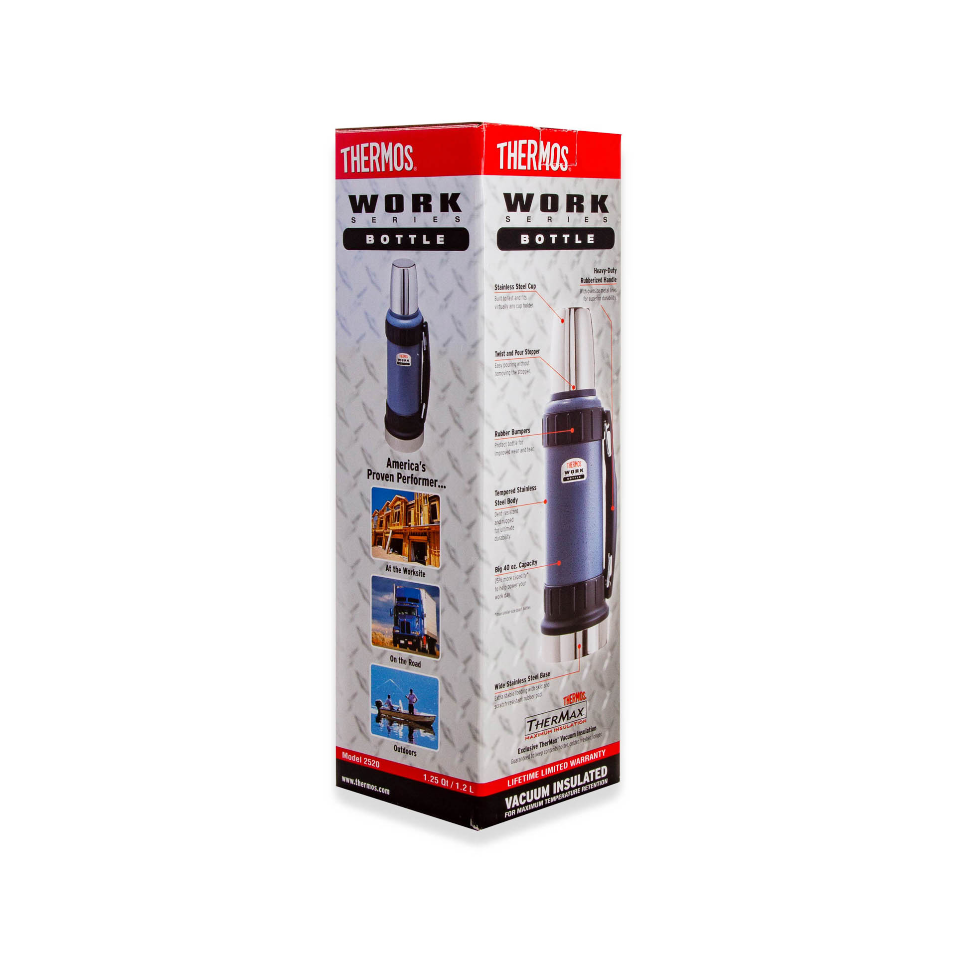 Termo Inox Active Work Azul 1.2l