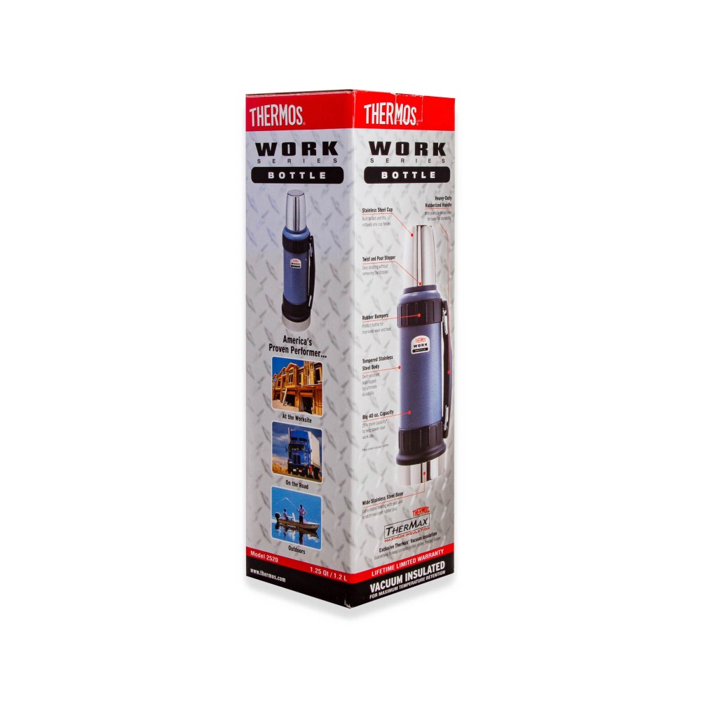 Termo Inox Active Work Azul 1.2l
