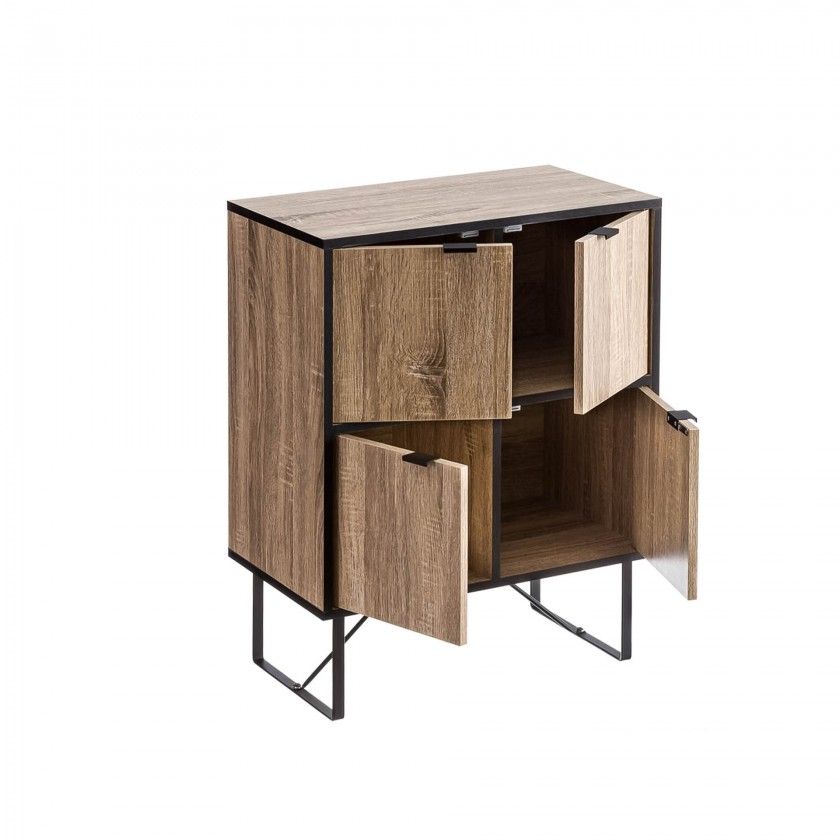Movel 4 Portas 60X35X78CM Movel 4 Portas 60X35X78CM