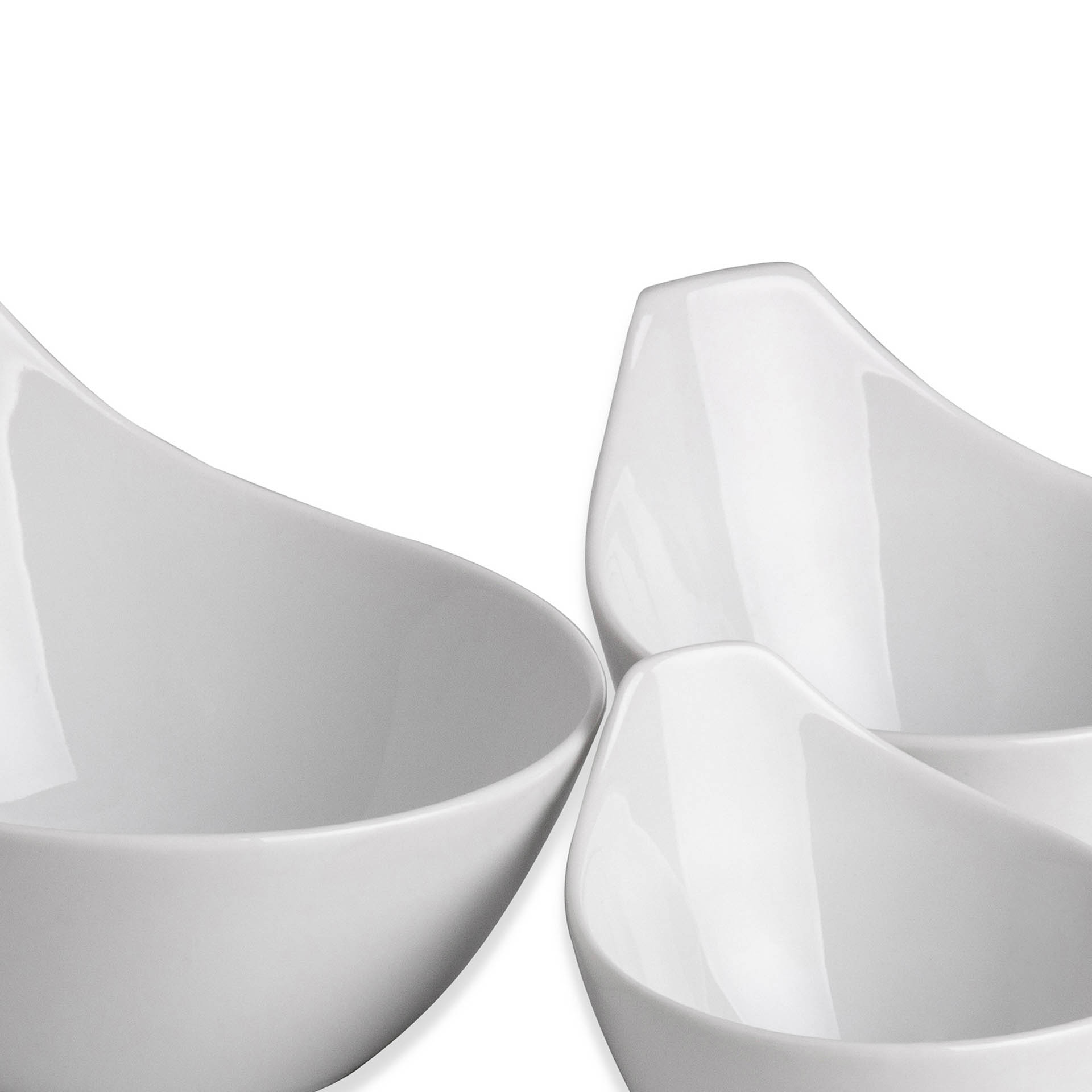 Taça Porcelana Umia Branco 12X8cm
