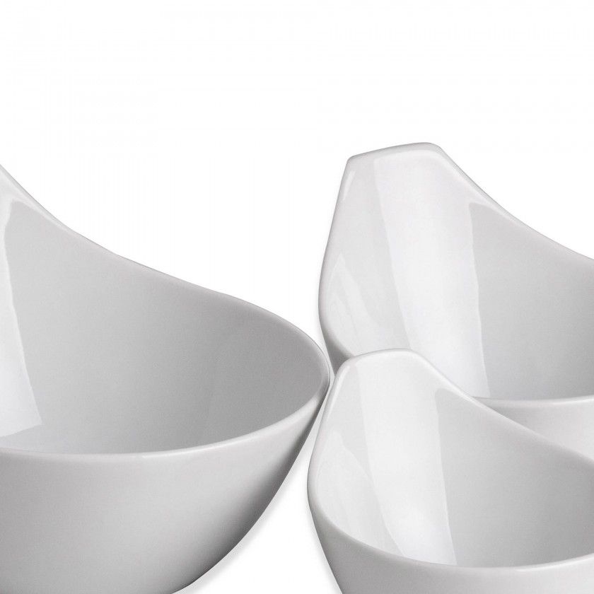 Taa Porcelana Umia Branco 12X8cm