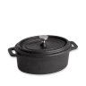 Caçarola Ferro Gourmand Oval Preto 12.5X9X6cm Caçarola Ferro Gourmand Oval Preto 12.5X9X6cm