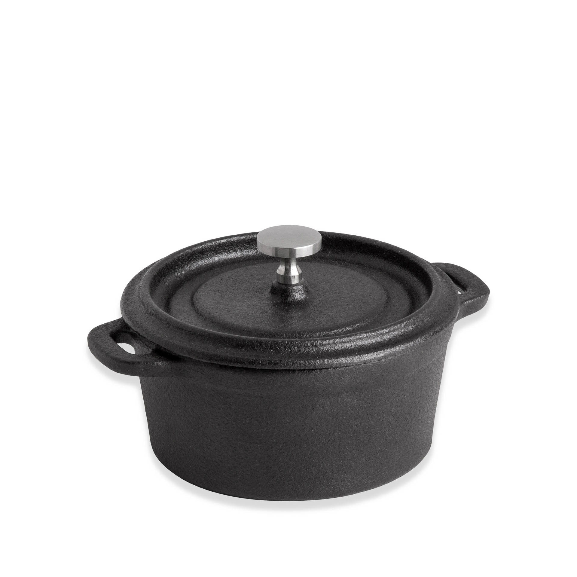 Caçarola Ferro Gourmand Preto 10X6cm