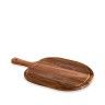 Tábua Acácia Wood com Pega Castanho 44X30X1.5cm Tábua Acácia Wood com Pega Castanho 44X30X1.5cm