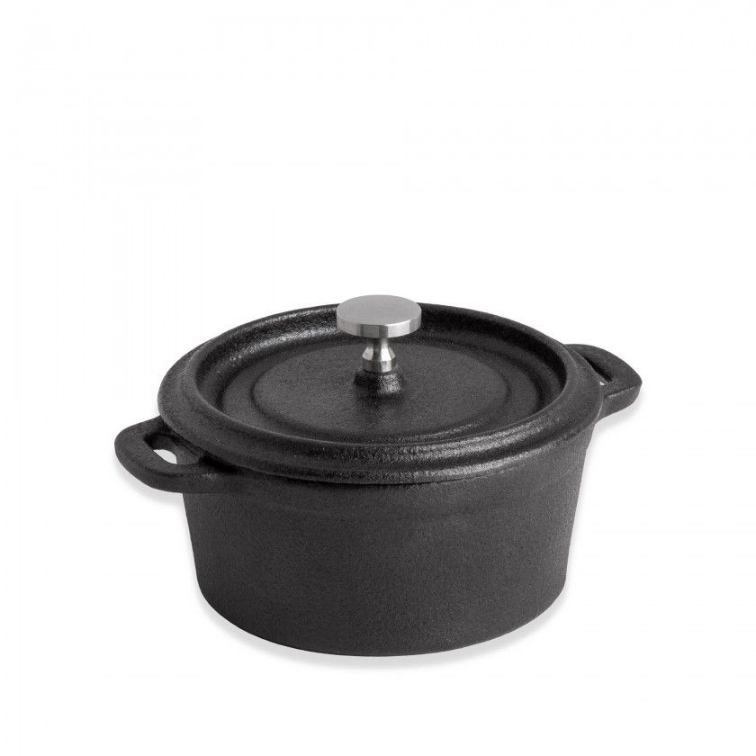Caarola Ferro Gourmand Preto 10X6cm