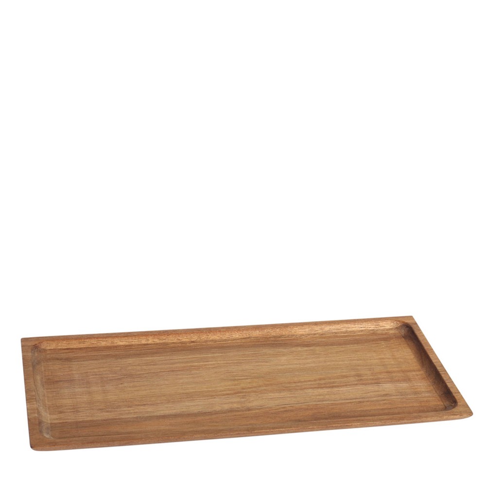 Bandeja Acácia Wood Castanho 35X16.5X2cm