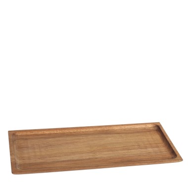 Bandeja Acácia Wood Castanho 35X16.5X2cm