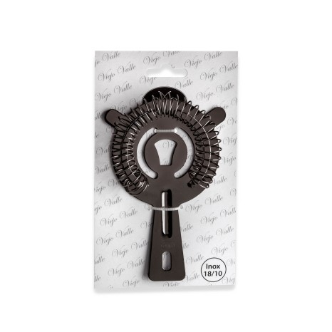 Coador Cocktail Bartender Preto 7.5X14.5cm - Image product