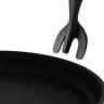 Frigideira Ferro com Cabo Gourmand Preto 22X3cm Frigideira Ferro com Cabo Gourmand Preto 22X3cm