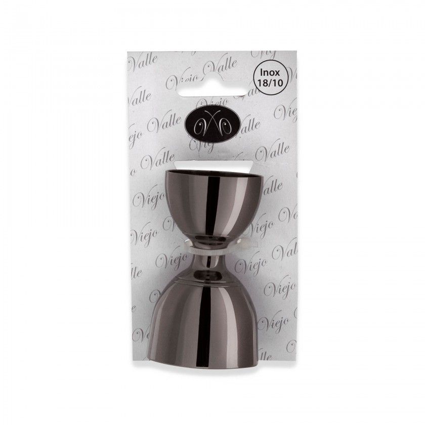 Medidor Licores Bartender Inox Preto 6-3cl Medidor Licores Bartender Inox Preto 6-3cl