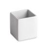 Taça Porcelana Ming Alta Branco 5X5X5.5cm Taça Porcelana Ming Alta Branco 5X5X5.5cm