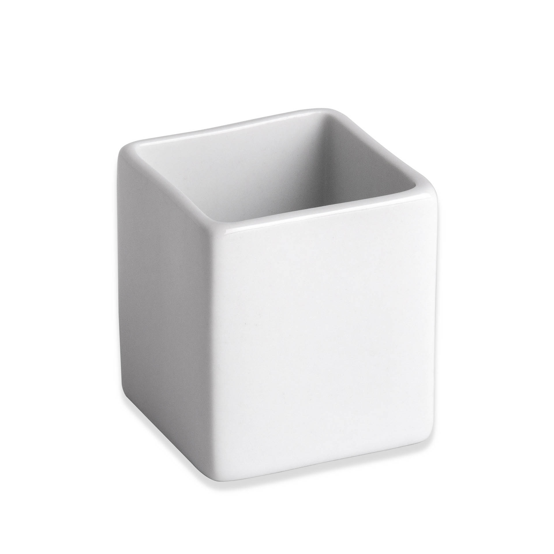 Taça Porcelana Ming Alta Branco 5X5X5.5cm