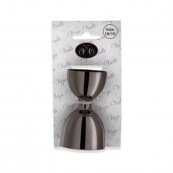 Medidor Licores Bartender Inox Preto 6-3cl