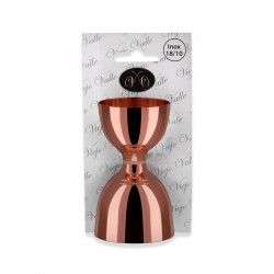 Medidor Licores Bartender Inox Cobre 6-3cl