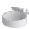 Cinzeiro de Água Melamina Kulsan Branco 10X3.5cm Cinzeiro de Água Melamina Kulsan Branco 10X3.5cm