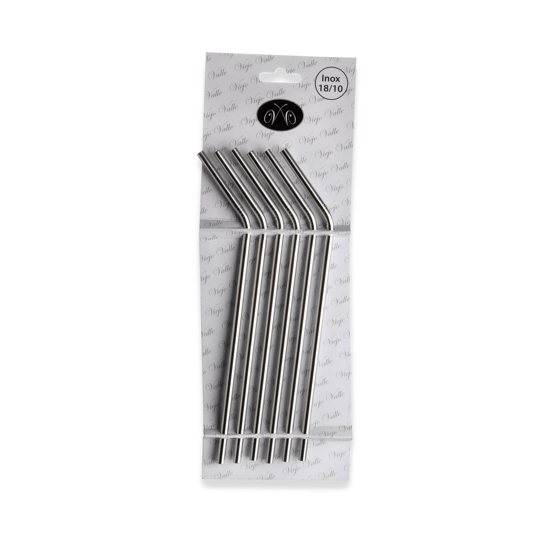 Palhinha Inox Bartender 23cm Pack 6
