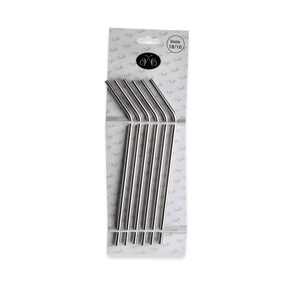 Palhinha Inox Bartender 23cm Pack 6