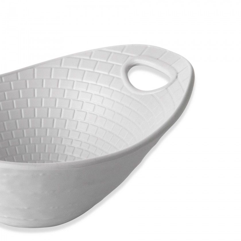 Taça Melamina Perpignan Branco 21.5X17.5X10cm Taça Melamina Perpignan Branco 21.5X17.5X10cm