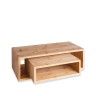 Suporte Bambu Wood Bege 45/30X20cm Pack 2 Suporte Bambu Wood Bege 45/30X20cm Pack 2