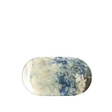 Bandeja Catay Oval Azul 15X8.7X2.5cm - Image product