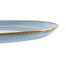 Prato Porcelana Duomo Azurro Raso Azul 28cm Prato Porcelana Duomo Azurro Raso Azul 28cm