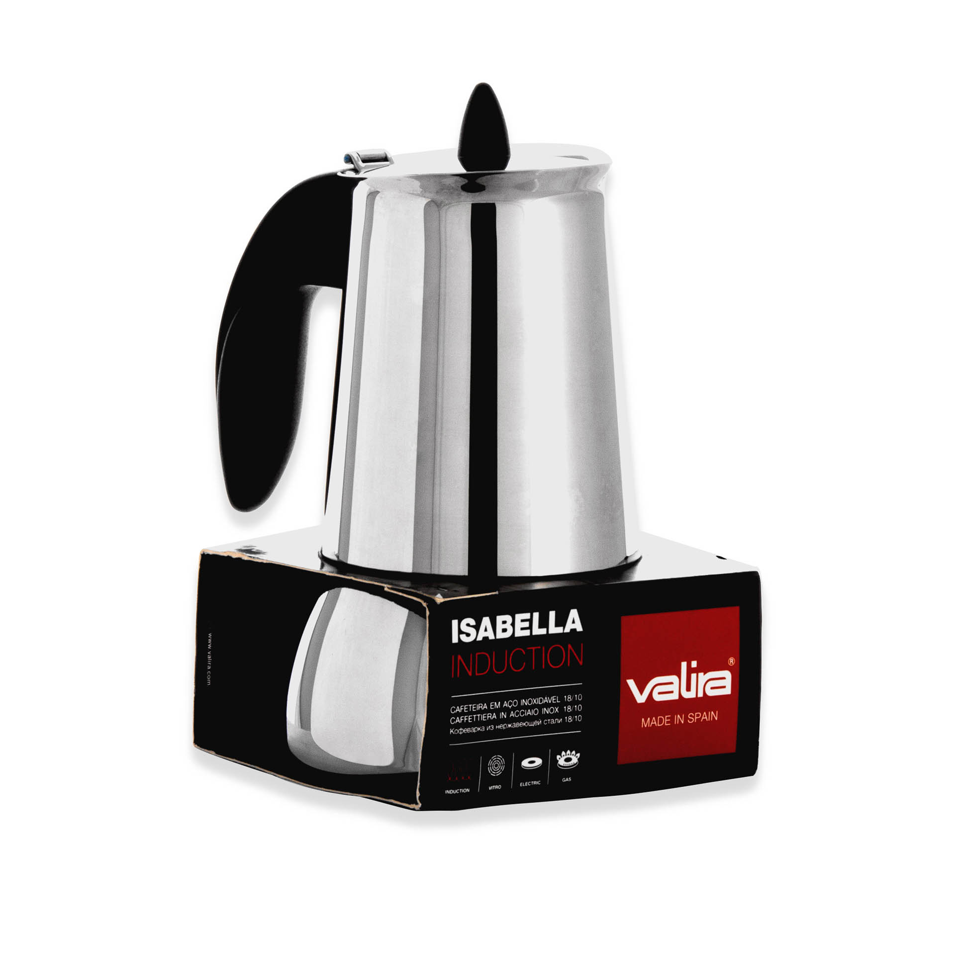 Cafeteira Inox Isabella