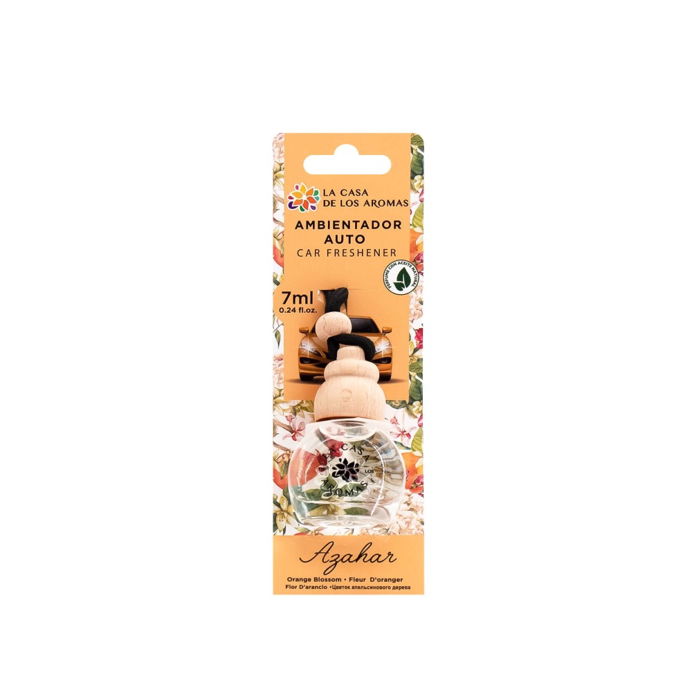 Ambientador Carro Frasco Vidro 7ml