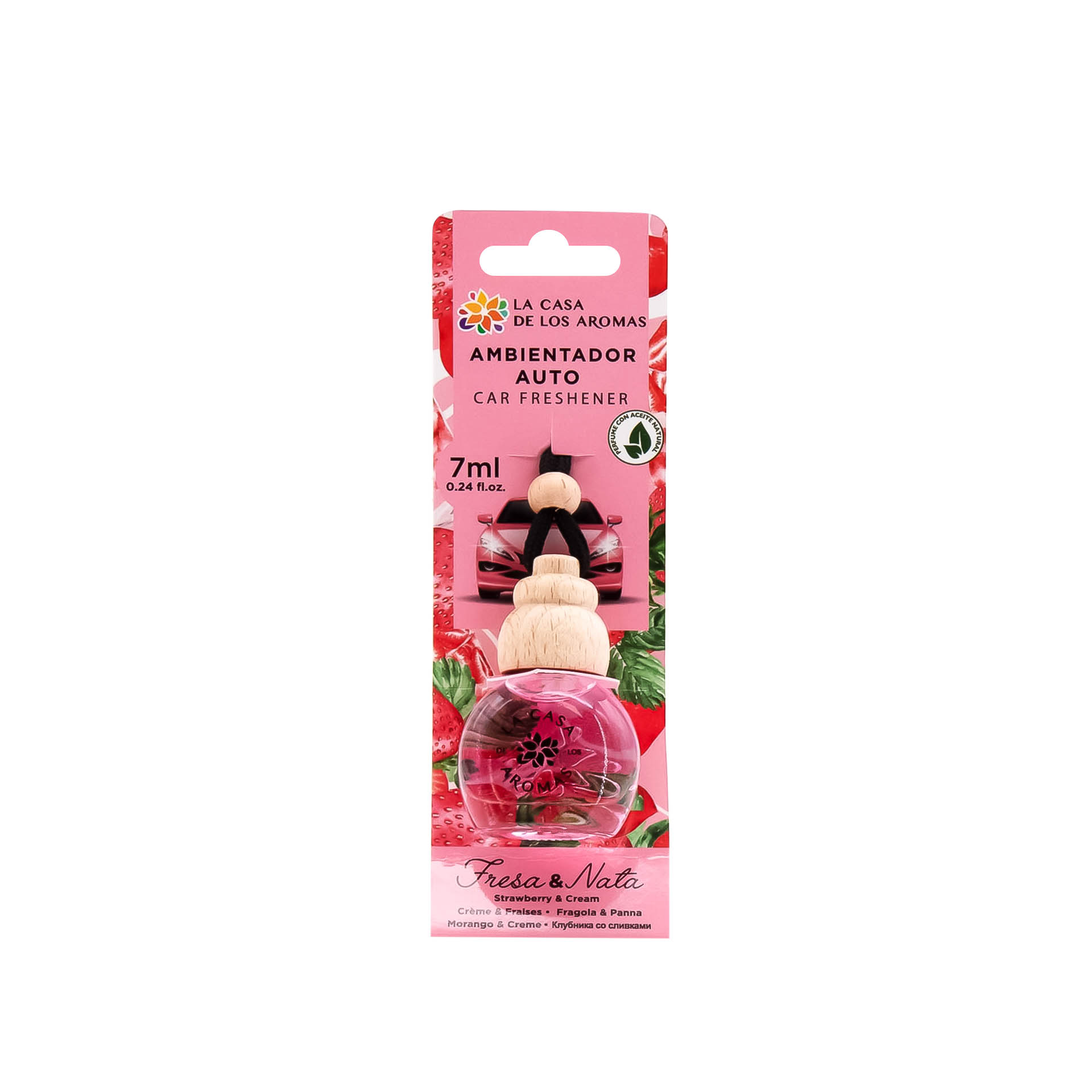 Ambientador Carro Frasco Vidro 7ml