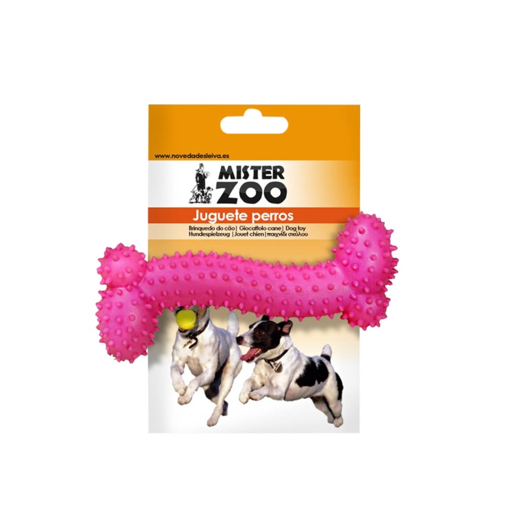 Brinquedo Para C�o Pl�stico Rosa 17cm