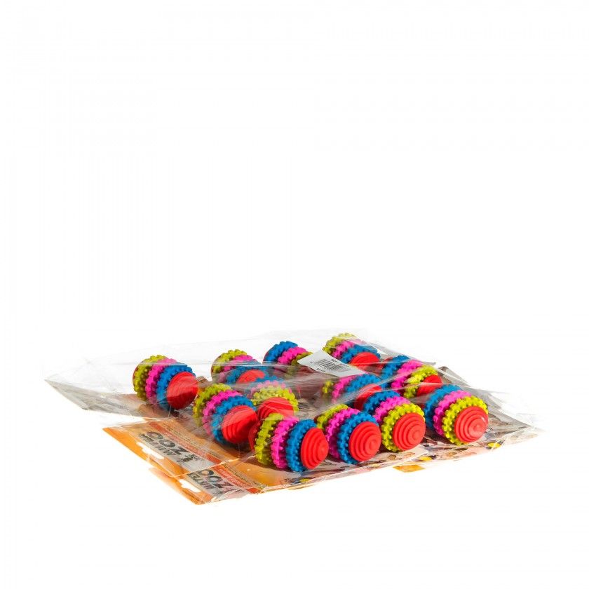 Brinquedo Para Cão Plástico Multicor 9cm Brinquedo Para Cão Plástico Multicor 9cm