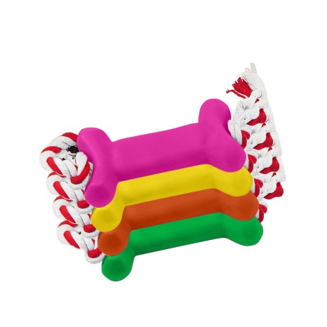 Brinquedo Para Cão Bola Plástico Multicor 20cm - Image product