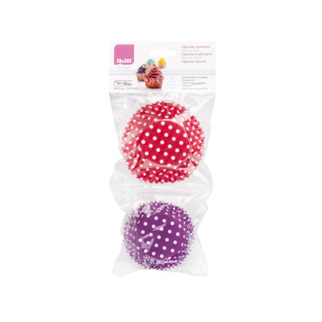Forma Queque Papel Bolas 7.5X4cm Pack 100 - Image product