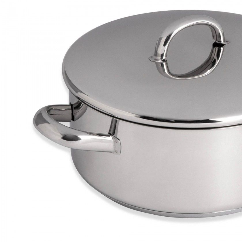 Caçarola Inox Europa com Asas Caçarola Inox Europa com Asas