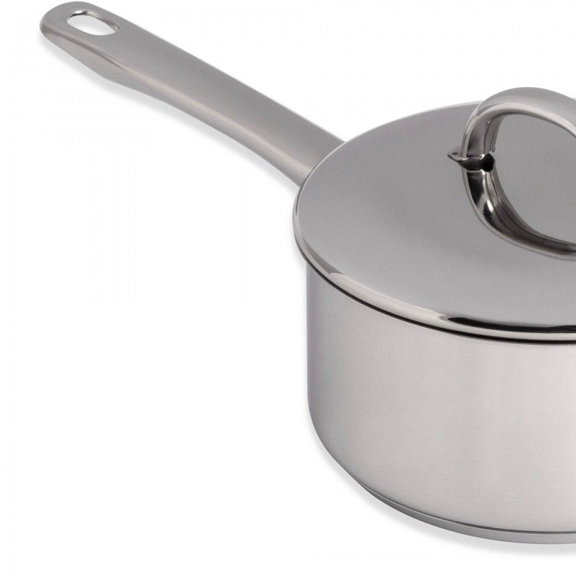 Caçarola Inox Europa com Cabo Caçarola Inox Europa com Cabo
