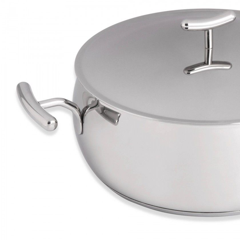 Caçarola Inox Yumi com Asas Caçarola Inox Yumi com Asas