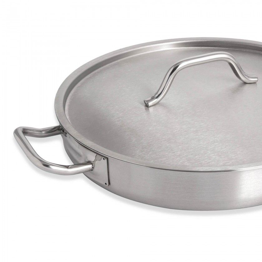 Caçarola Inox Grandhotel com Asas Baixa Caçarola Inox Grandhotel com Asas Baixa