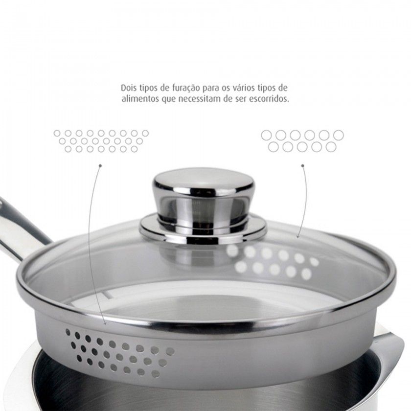 Europa Caçarola C/ Cabo C/ 2 Bicos Ø16Cm 1.9L Europa Caçarola C/ Cabo C/ 2 Bicos Ø16Cm 1.9L