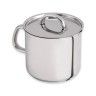 Cafeteira Inox Low Cost com Asa 1900ml 14cm Cafeteira Inox Low Cost com Asa 1900ml 14cm
