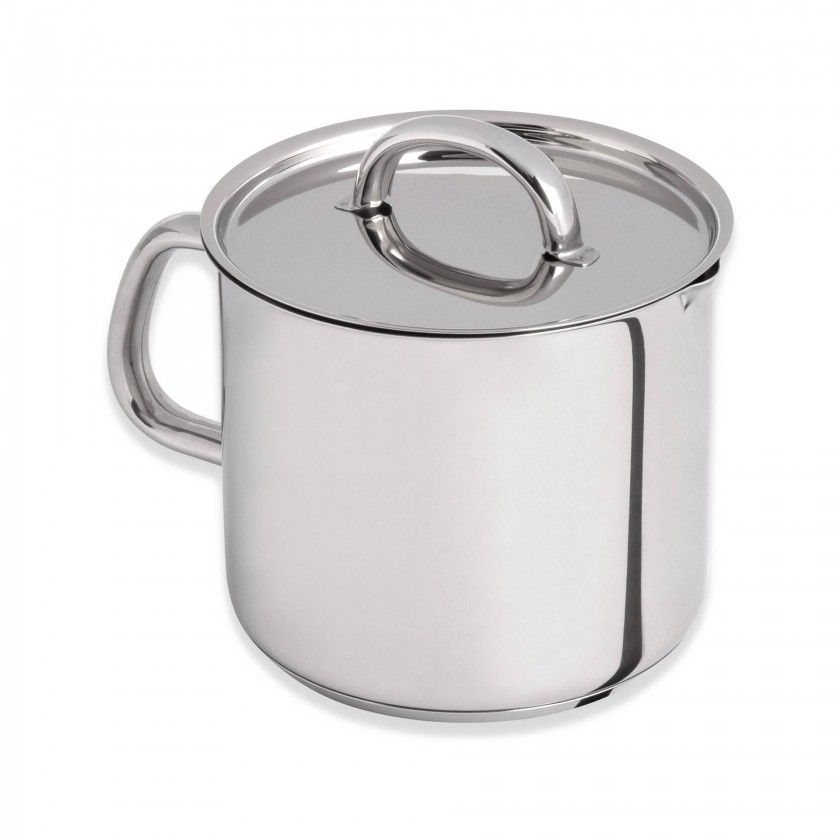 Cafeteira Inox Low Cost com Asa 1900ml 14cm