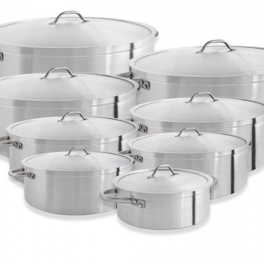 Caçarola Alumínio Pro com Asas 15L 34.7X16cm Caçarola Alumínio Pro com Asas 15L 34.7X16cm