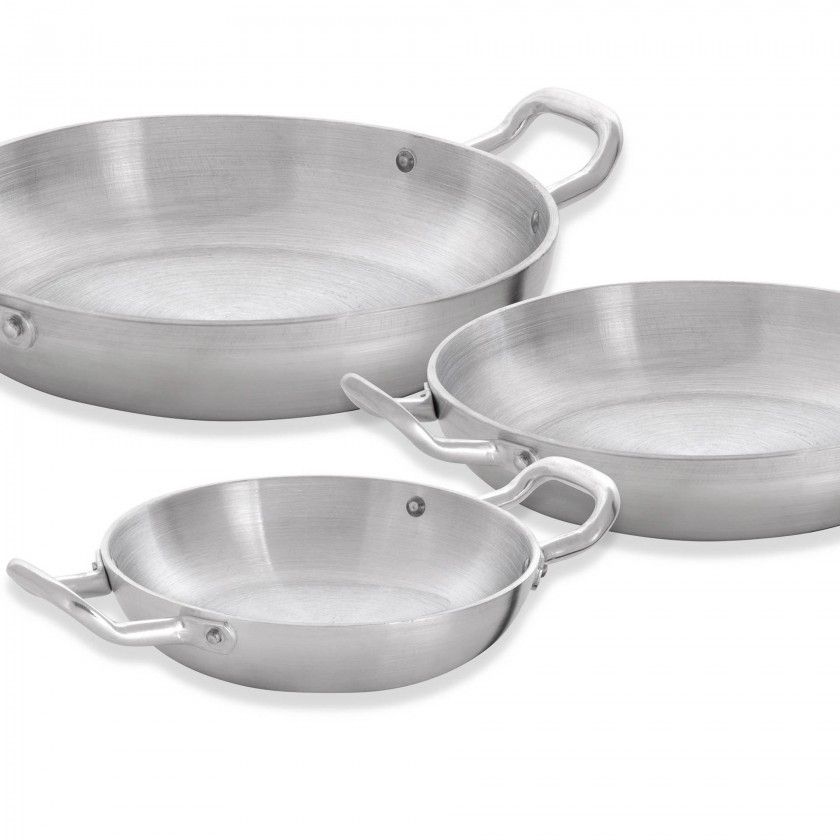 Frigideira Bifes Alumnio Pro com Asas 16cm