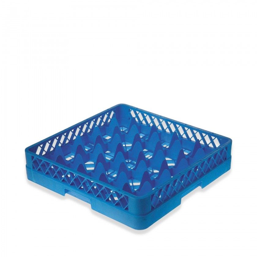 Casta Base Rack 25 Compartimentos Azul 50X50X10.3cm