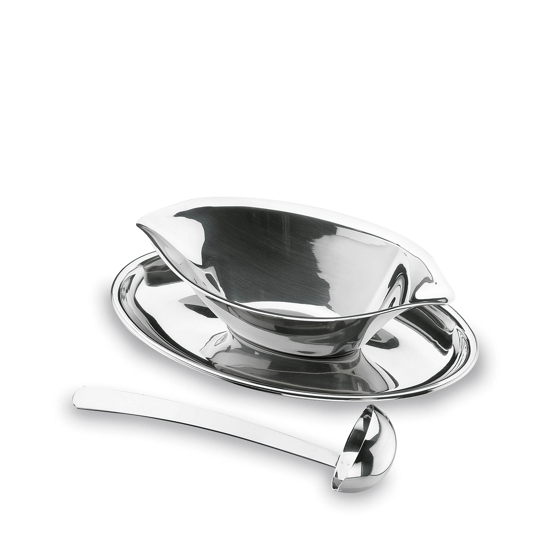 Molheira Inox Luxe com Prato + Colher 200ml