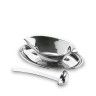 Molheira Inox Luxe com Prato + Colher 200ml Molheira Inox Luxe com Prato + Colher 200ml