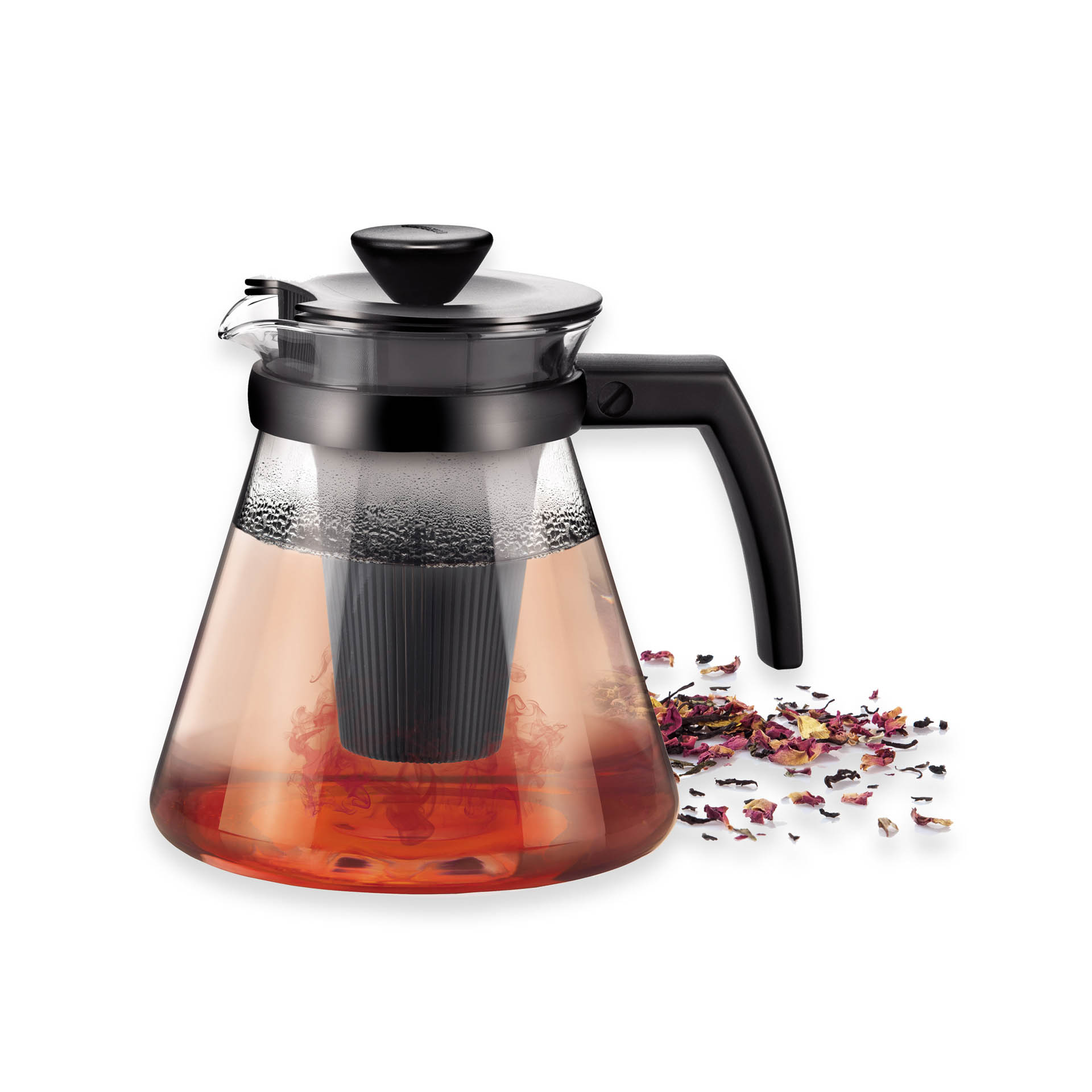 Cafeteira com Infusor Teo 1250ml 14X17cm