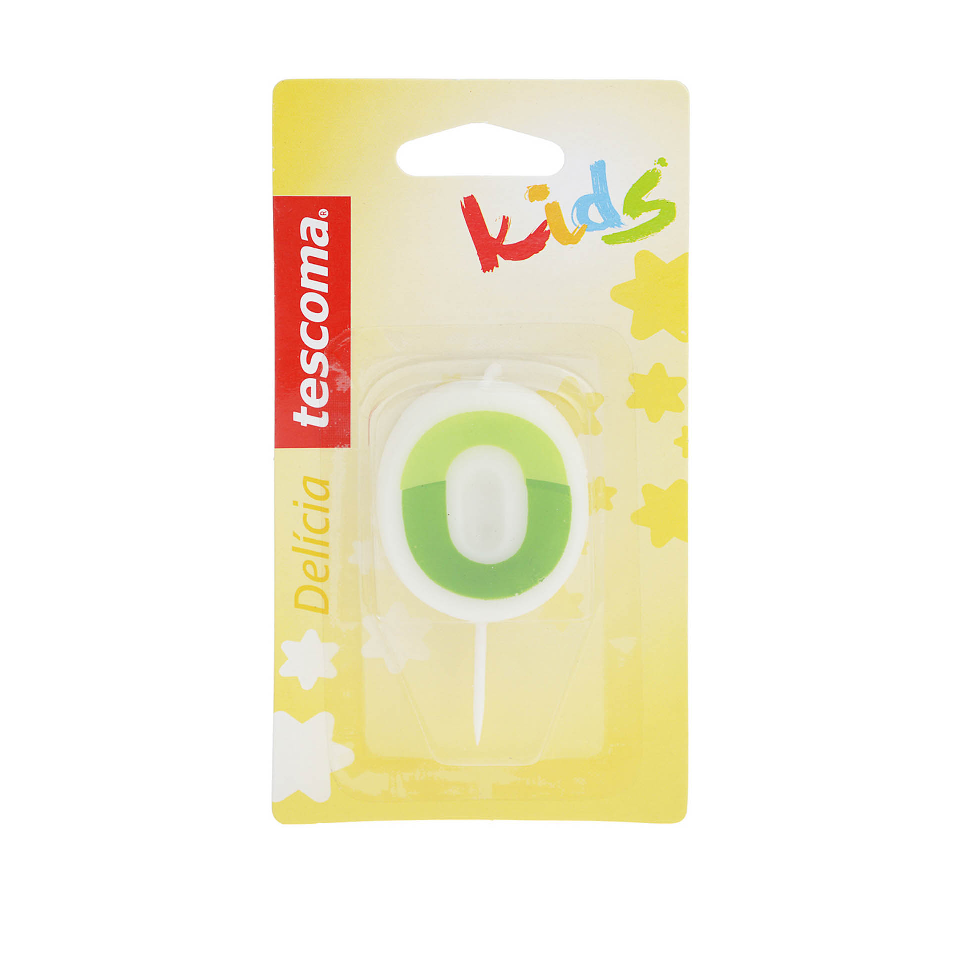 Vela Números Delicia Kids 5cm N.0