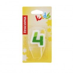 Vela Nmeros Delicia Kids 5cm N.4