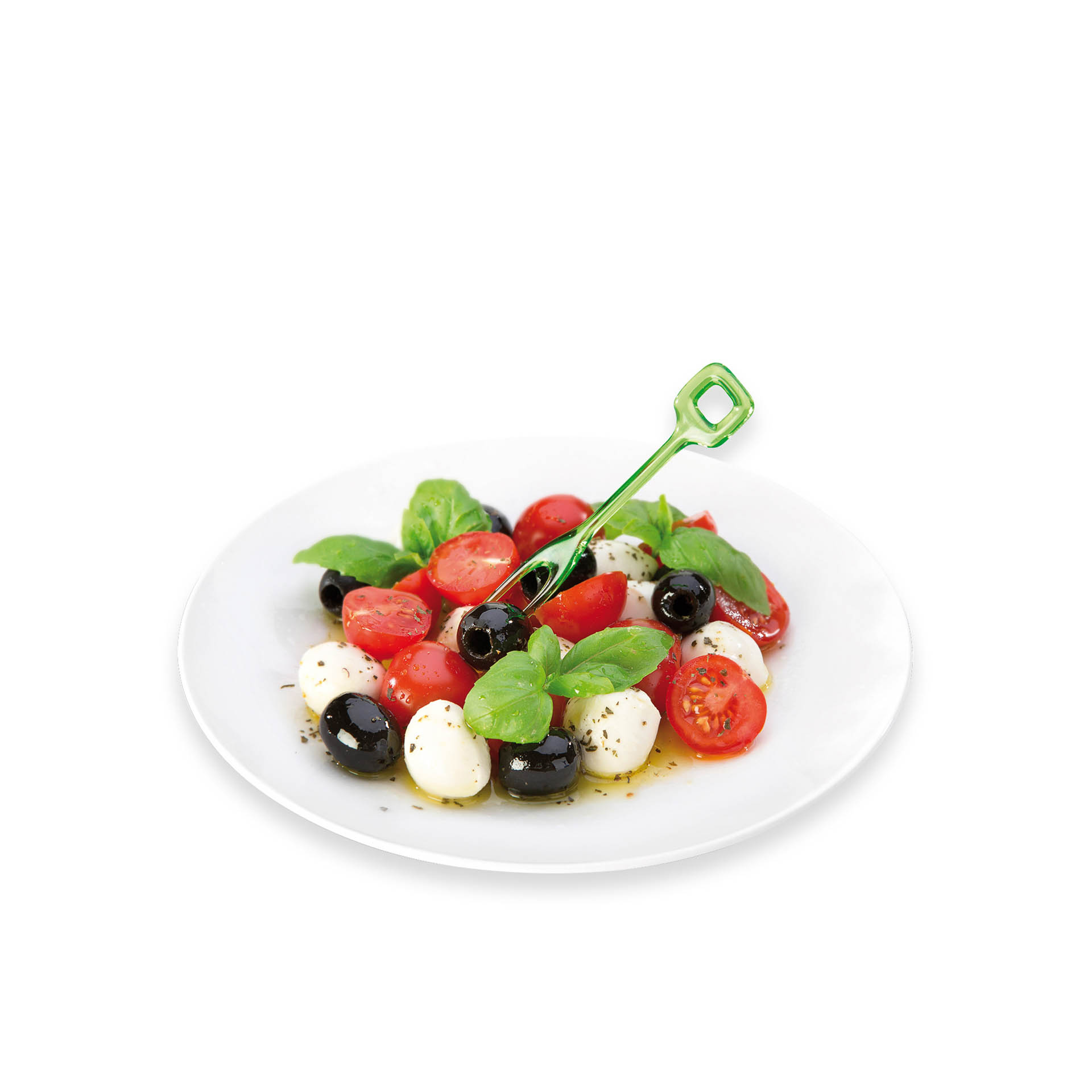 Garfo Aperitivos Presto com Suporte 5.5X12cm Pack 20