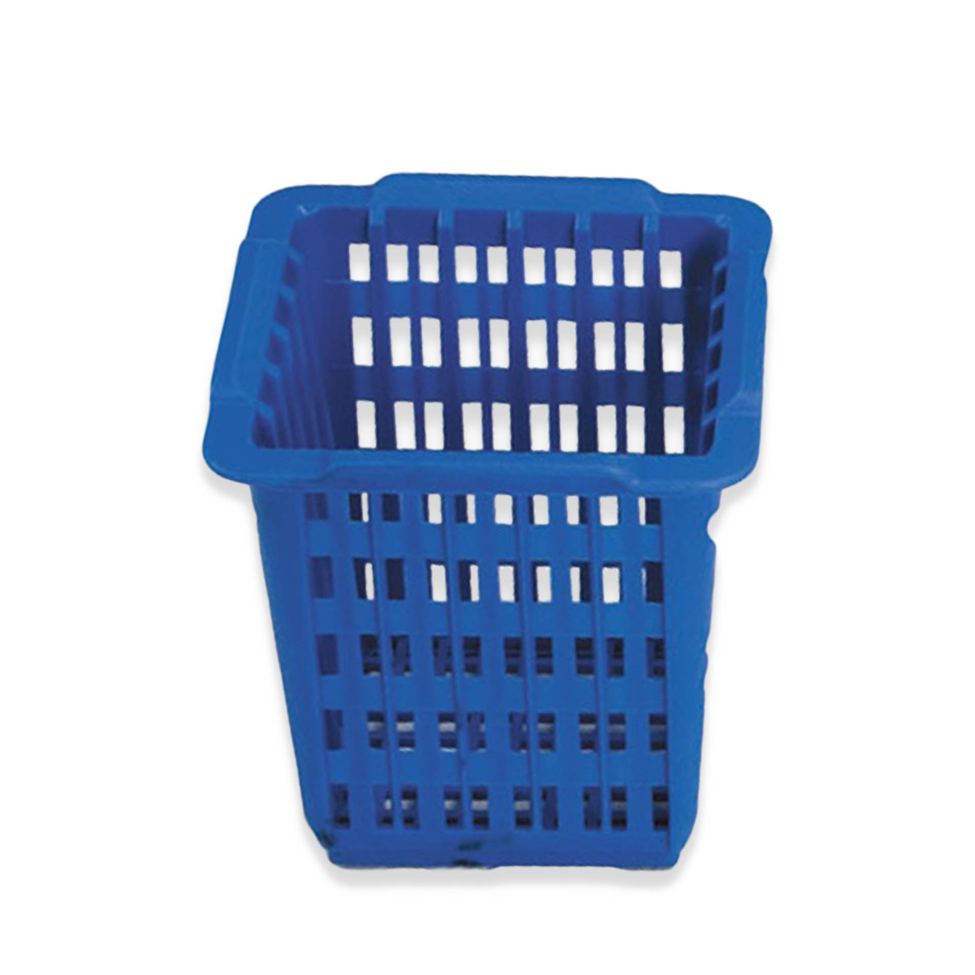 Cesta Talheres Rack Azul 12.5X12.5X13.5cm