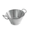 Escorredor Cónico Inox com Base 14.5L 32X20cm Escorredor Cónico Inox com Base 14.5L 32X20cm